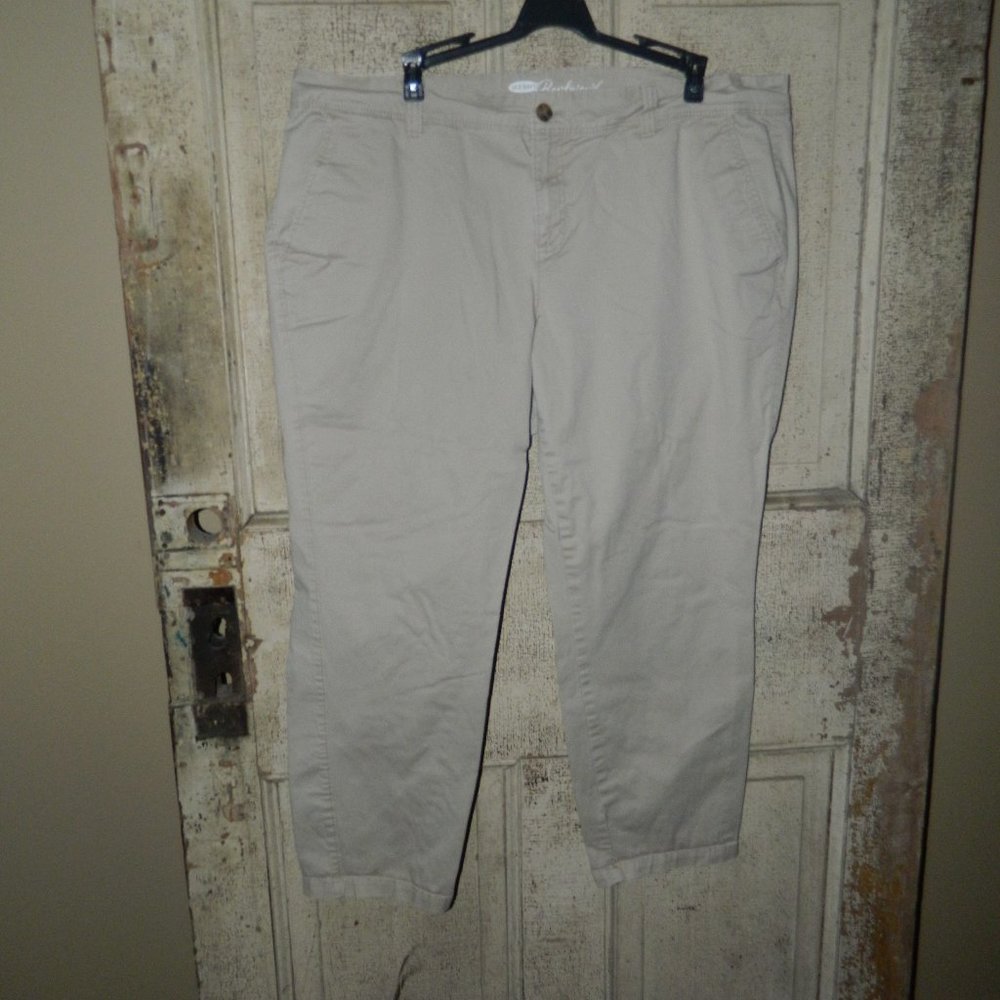 Old Navy The/Le Boyfriend Crop Pants Size 18R (T-15)